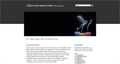 Desktop Screenshot of institutdm.cz